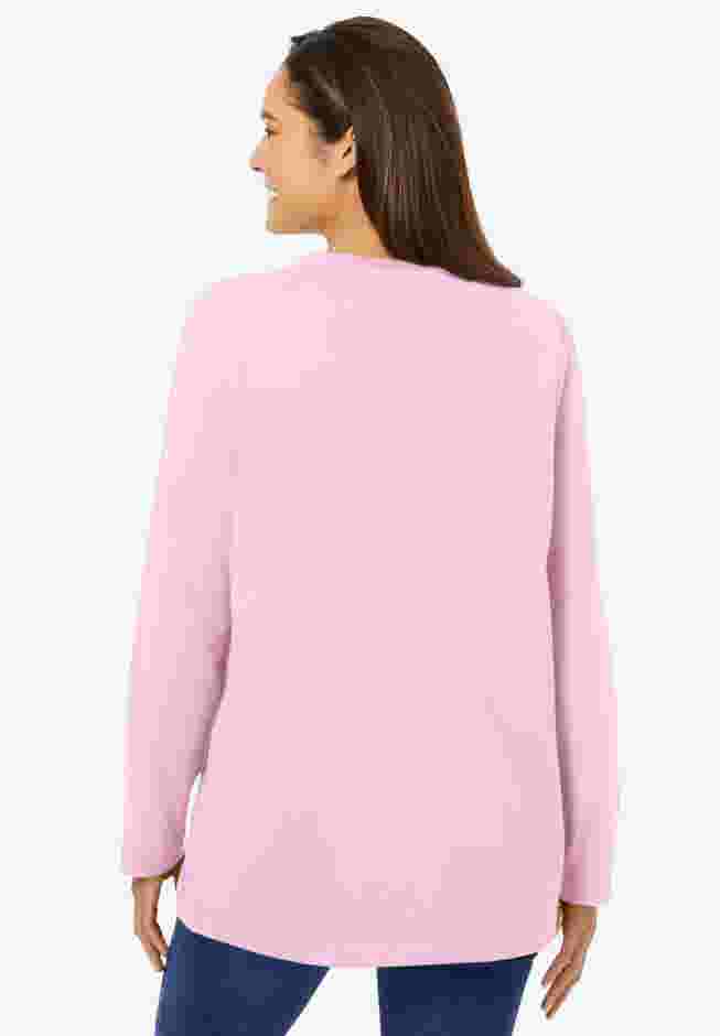 Perfect Long-Sleeve Crewneck Tee image number 1