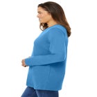 Perfect Long-Sleeve Crewneck Tee image number null