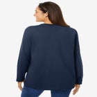 Perfect Long-Sleeve Crewneck Tee image number null