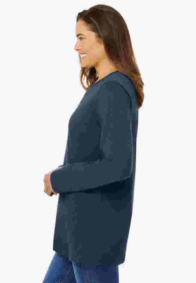 Perfect Long-Sleeve Crewneck Tee image number 2