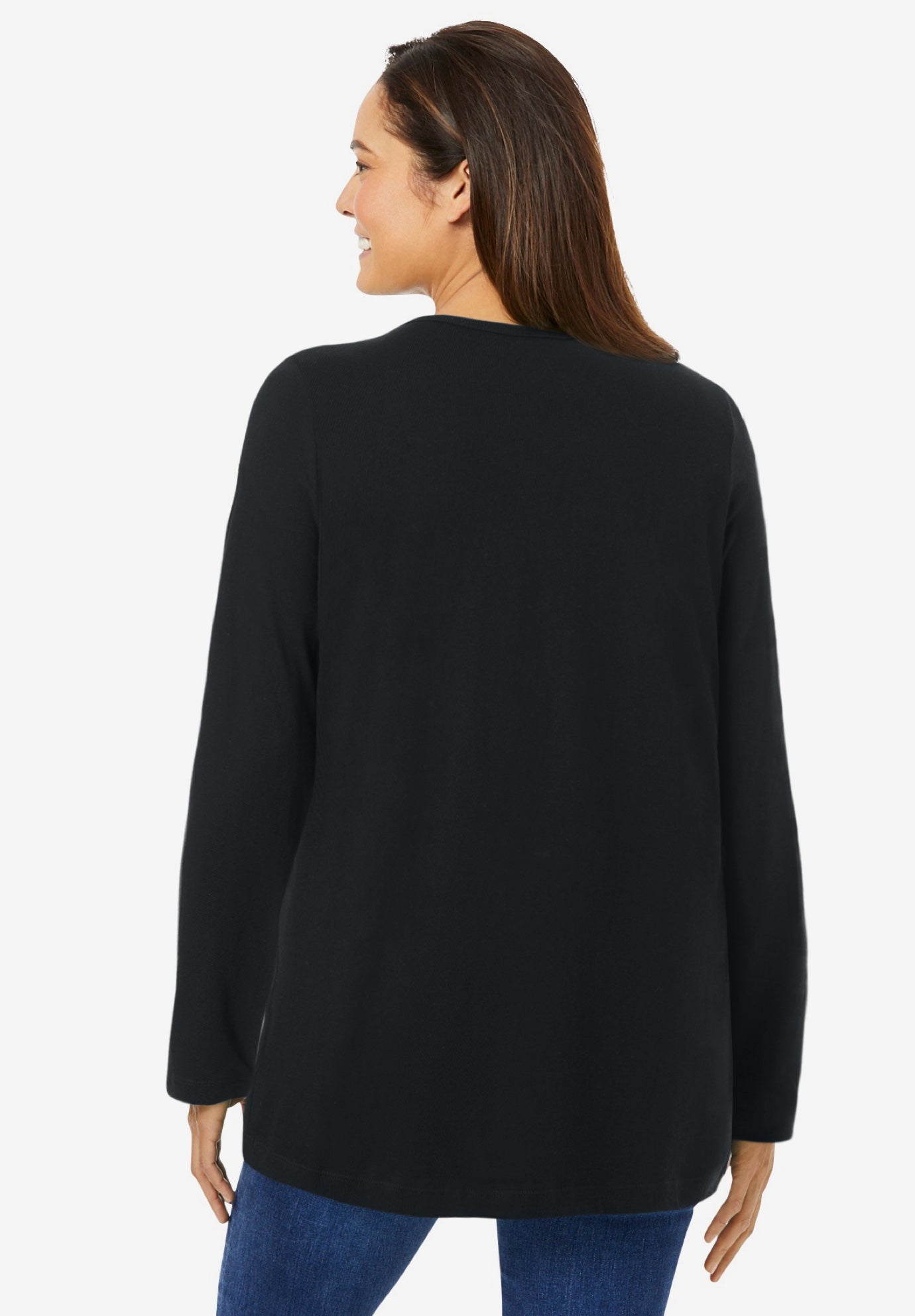 Perfect Long-Sleeve Crewneck Tee 28