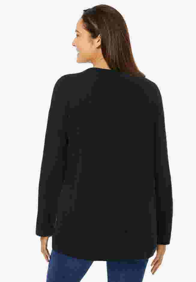 Perfect Long-Sleeve Crewneck Tee image number 1