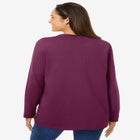 Perfect Long-Sleeve Crewneck Tee image number null