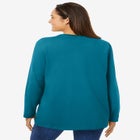 Perfect Long-Sleeve Crewneck Tee image number null