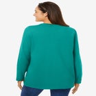 Perfect Long-Sleeve Crewneck Tee image number null