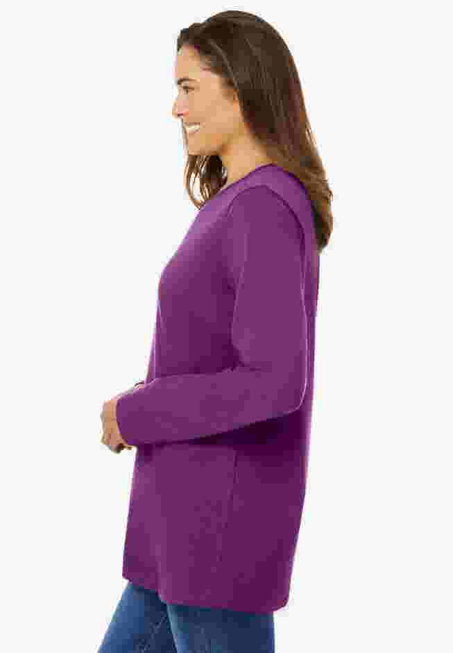 Perfect Long-Sleeve Crewneck Tee image number 2