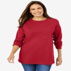 Perfect Long-Sleeve Crewneck Tee image number null