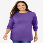 Perfect Long-Sleeve Crewneck Tee image number null