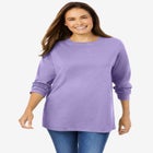 Perfect Long-Sleeve Crewneck Tee image number null