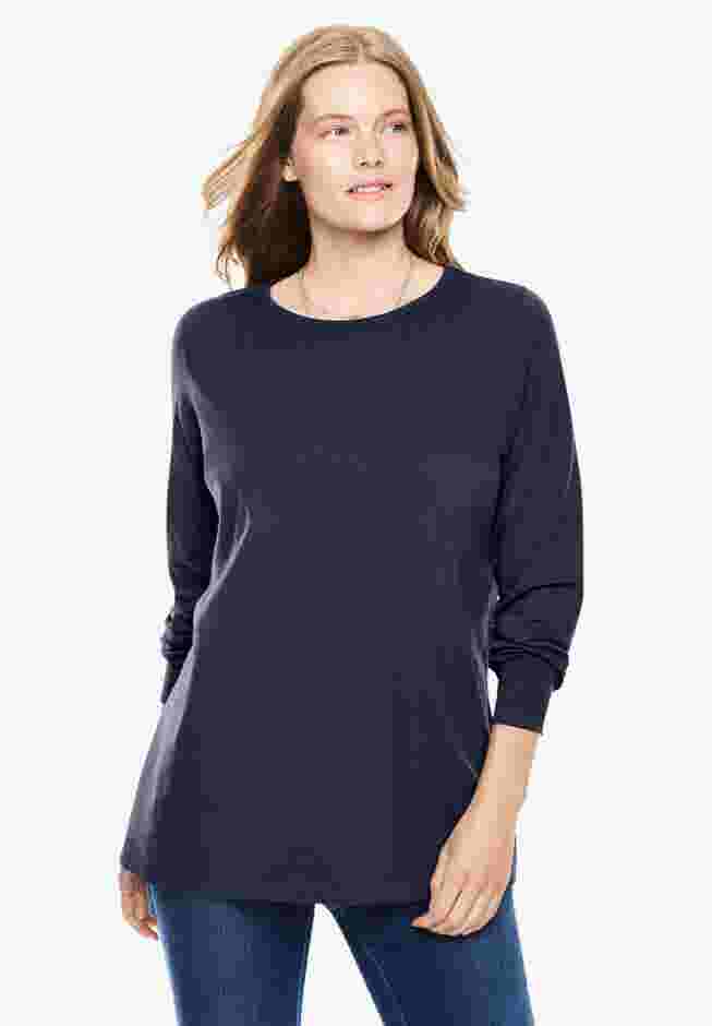 Perfect Long-Sleeve Crewneck Tee image number 0