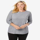 Perfect Long-Sleeve Crewneck Tee image number null
