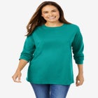 Perfect Long-Sleeve Crewneck Tee image number null