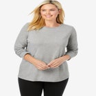 Perfect Long-Sleeve Crewneck Tee image number null