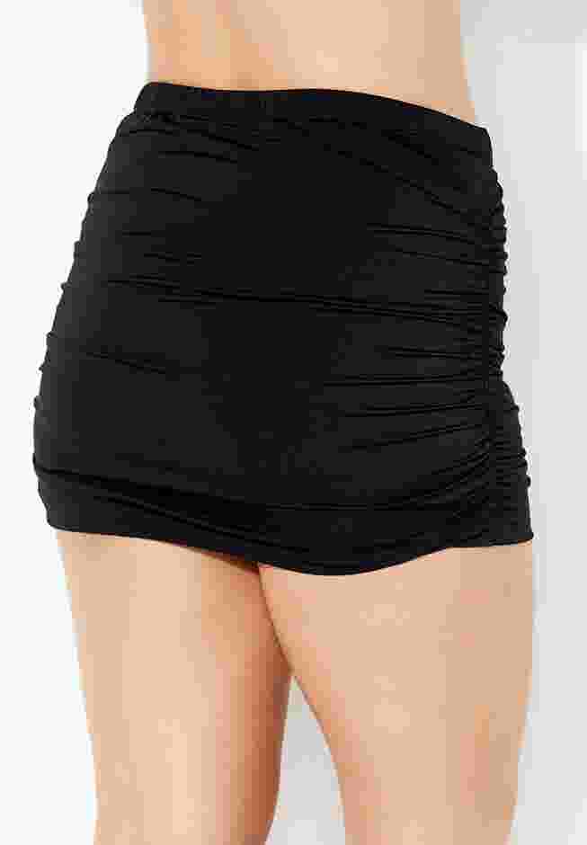 Shirred High Waist Swim Skirt image number 1