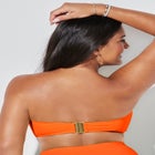 Valentine Ruched Bandeau Bikini Top image number null