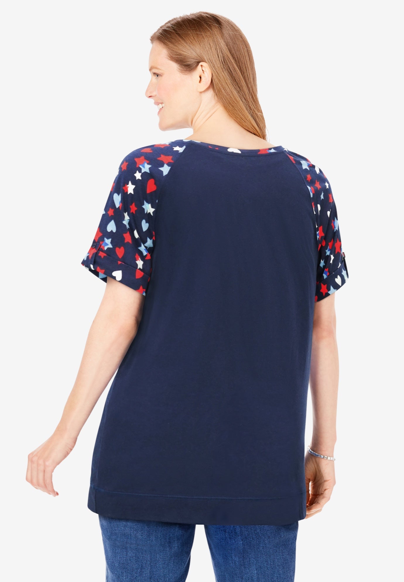 Americana Kangaroo Pocket Tee image number 1