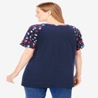 Americana Kangaroo Pocket Tee image number null