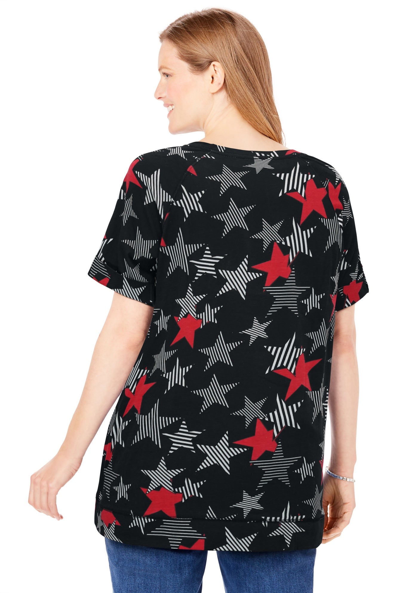 Americana Kangaroo Pocket Tee image number 1