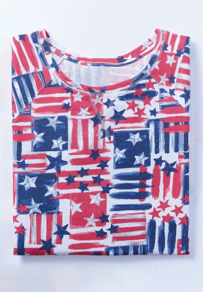 Americana Kangaroo Pocket Tee image number 3