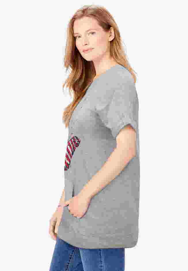 Americana Kangaroo Pocket Tee image number 2