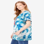 Americana Kangaroo Pocket Tee image number null