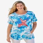 Americana Kangaroo Pocket Tee image number null