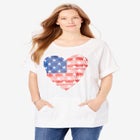 Americana Kangaroo Pocket Tee image number null