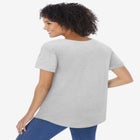 Cuffed Americana Print Tee image number null