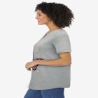 Cuffed Americana Print Tee image number null