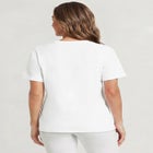 Cuffed Americana Print Tee image number null