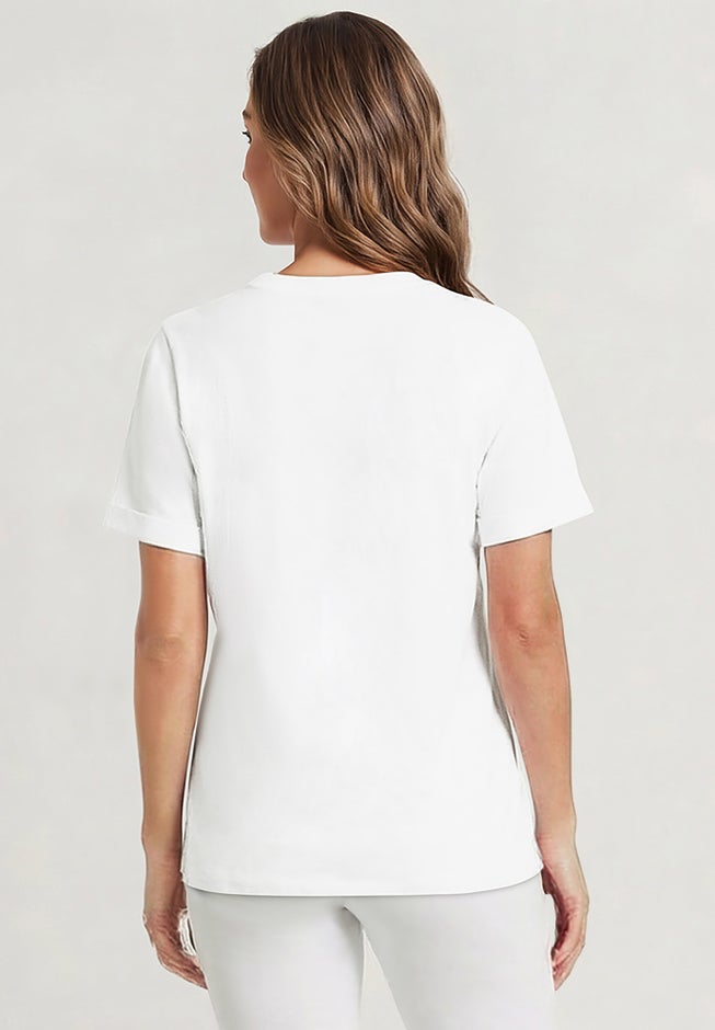 Cuffed Americana Print Tee image number 1