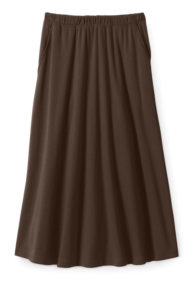 7-Day Knit A-Line Skirt image number 1