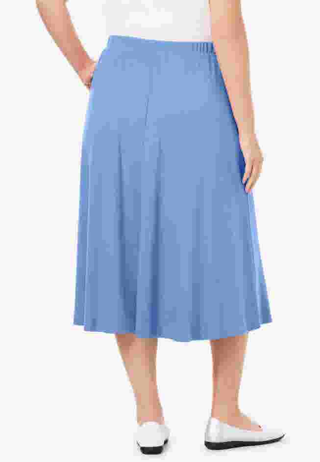 7-Day Knit A-Line Skirt image number 1