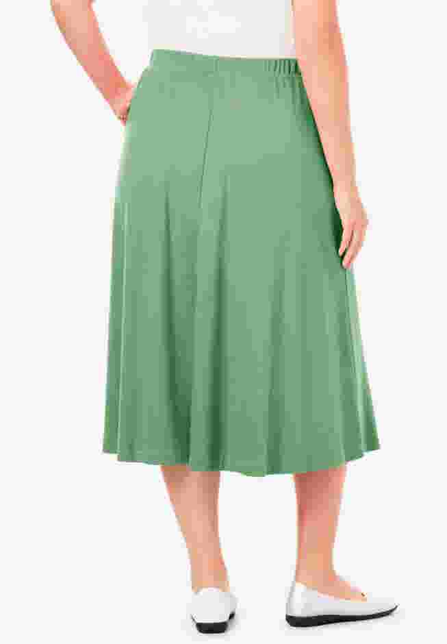 7-Day Knit A-Line Skirt image number 1