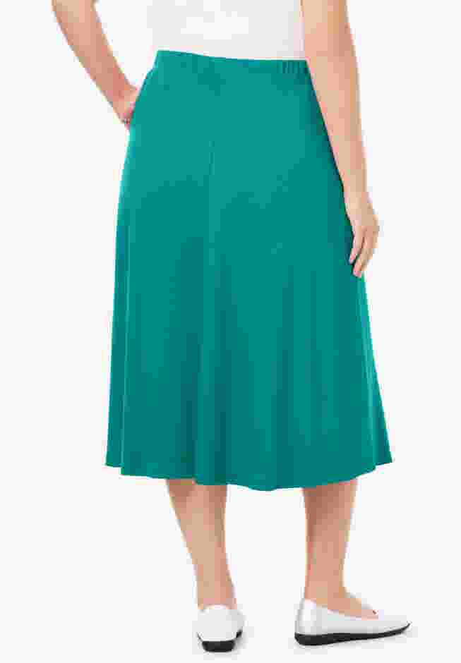 7-Day Knit A-Line Skirt image number 1