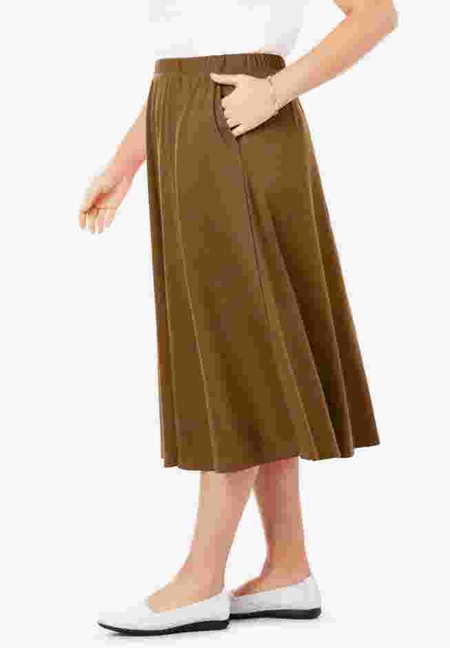 7-Day Knit A-Line Skirt image number 2