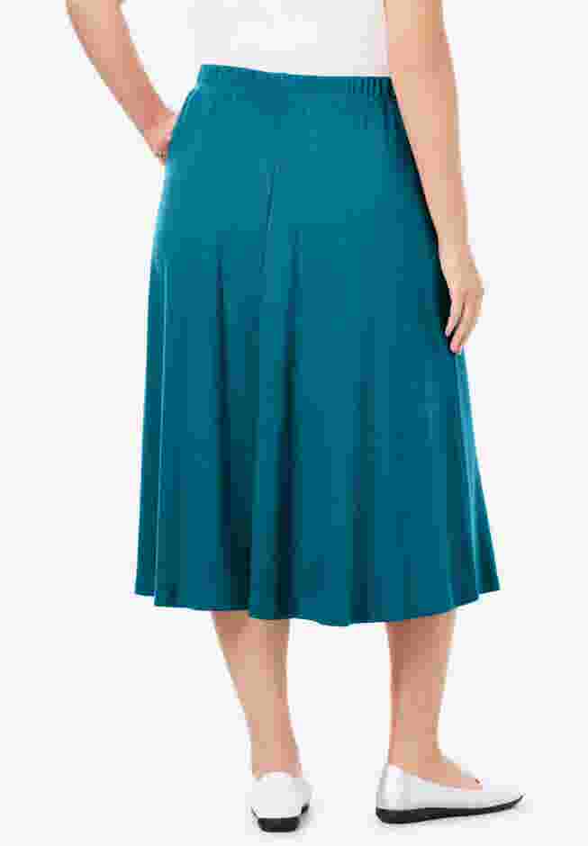 7-Day Knit A-Line Skirt image number 1