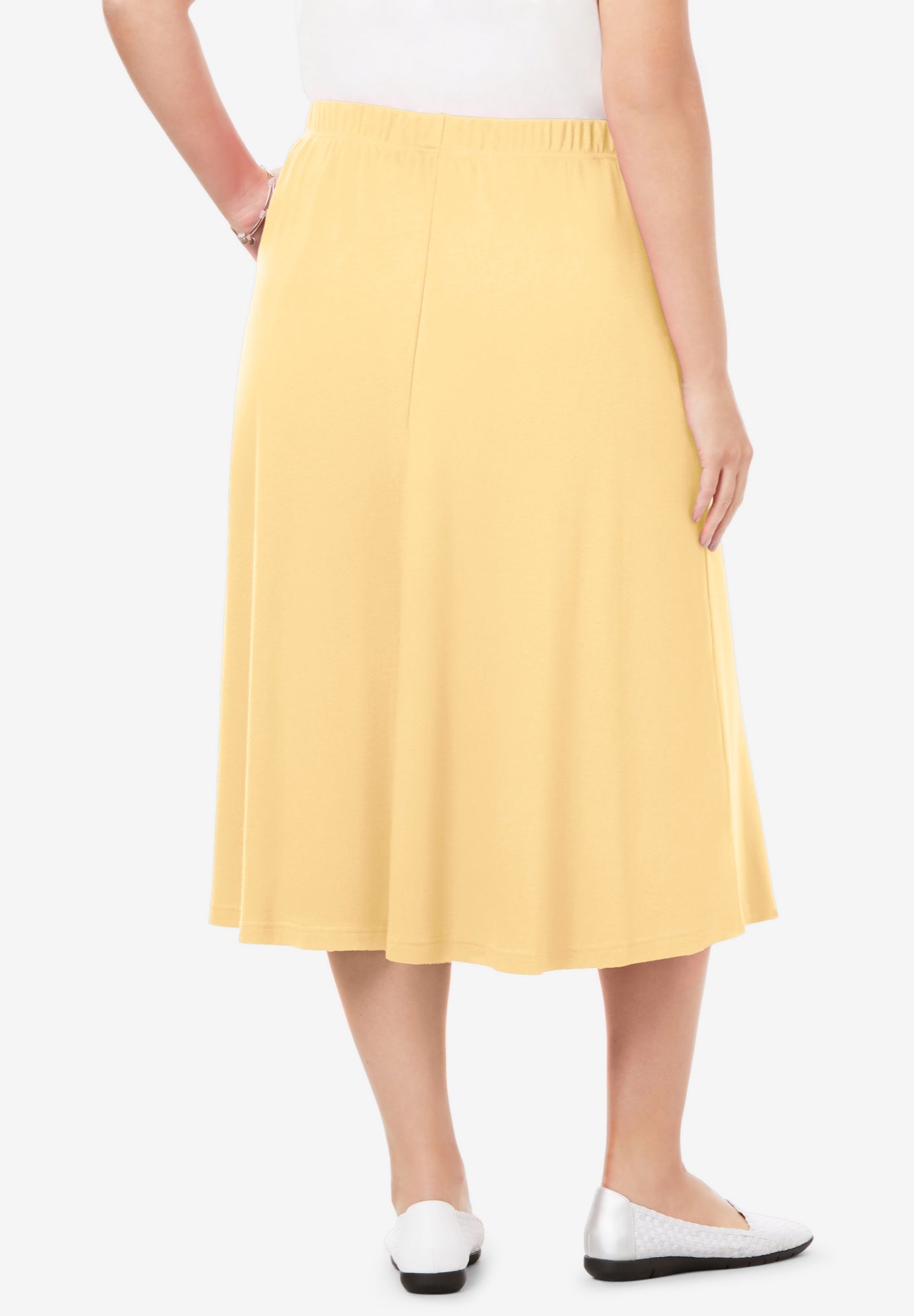 7-Day Knit A-Line Skirt image number 1