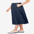 7-Day Knit A-Line Skirt image number null