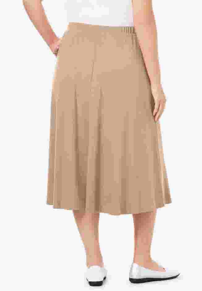 7-Day Knit A-Line Skirt image number 1