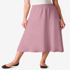 7-Day Knit A-Line Skirt image number null