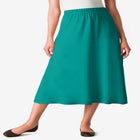 7-Day Knit A-Line Skirt image number null