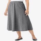 7-Day Knit A-Line Skirt image number null