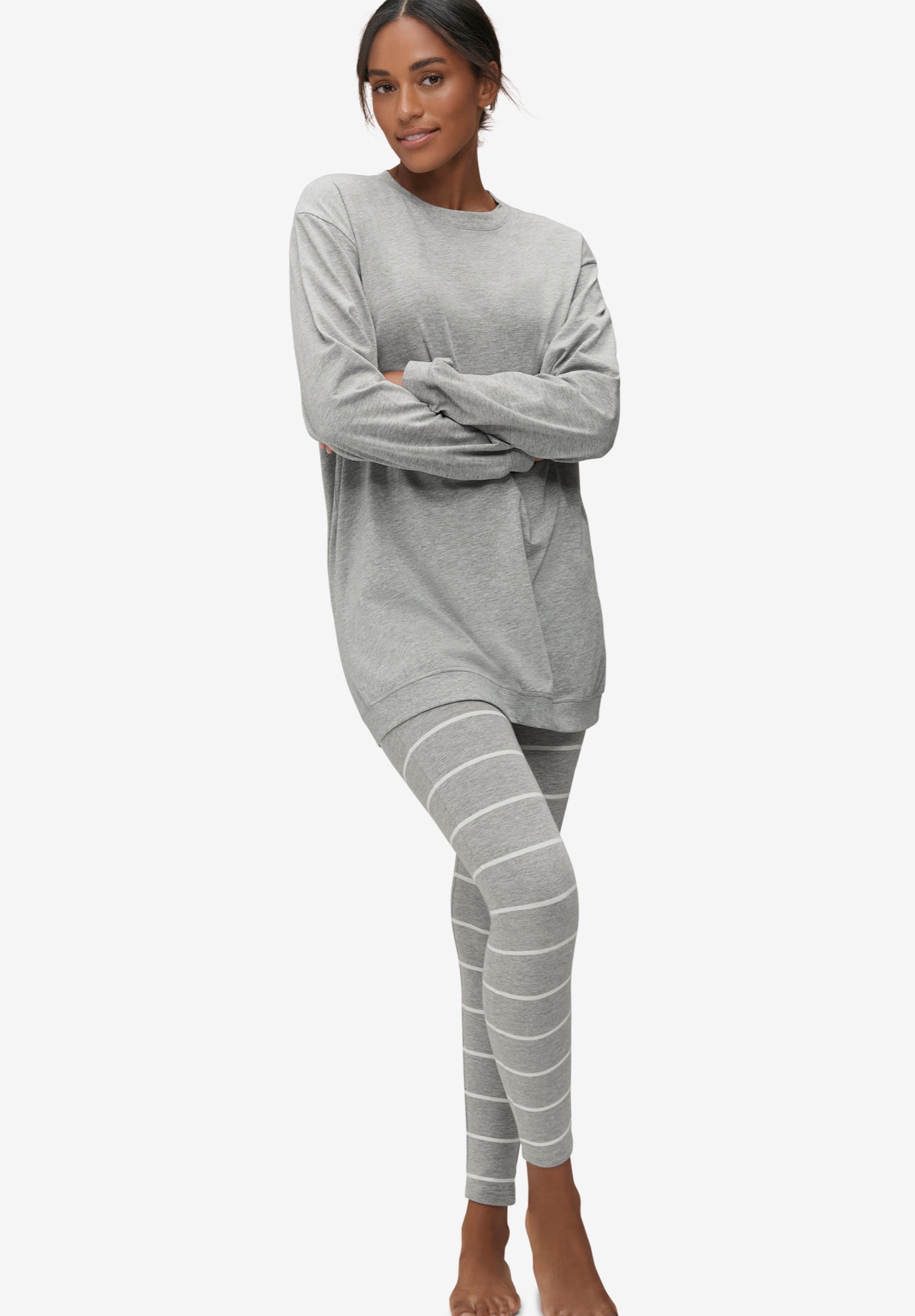2-Piece Tunic & Legging PJ Set image number 0