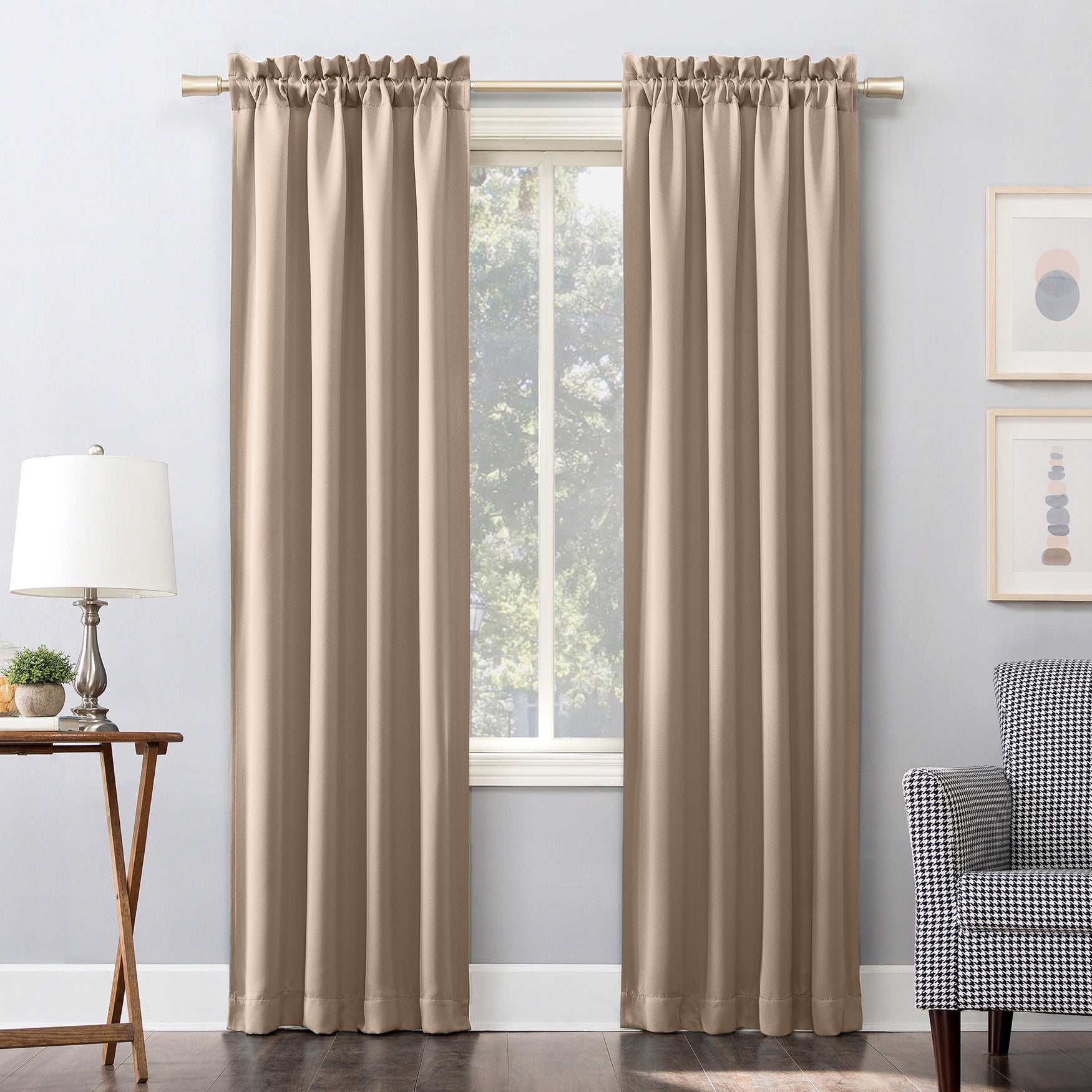 Sun Zero Blackout Greenwich Rod-Pocket Panel image number 0