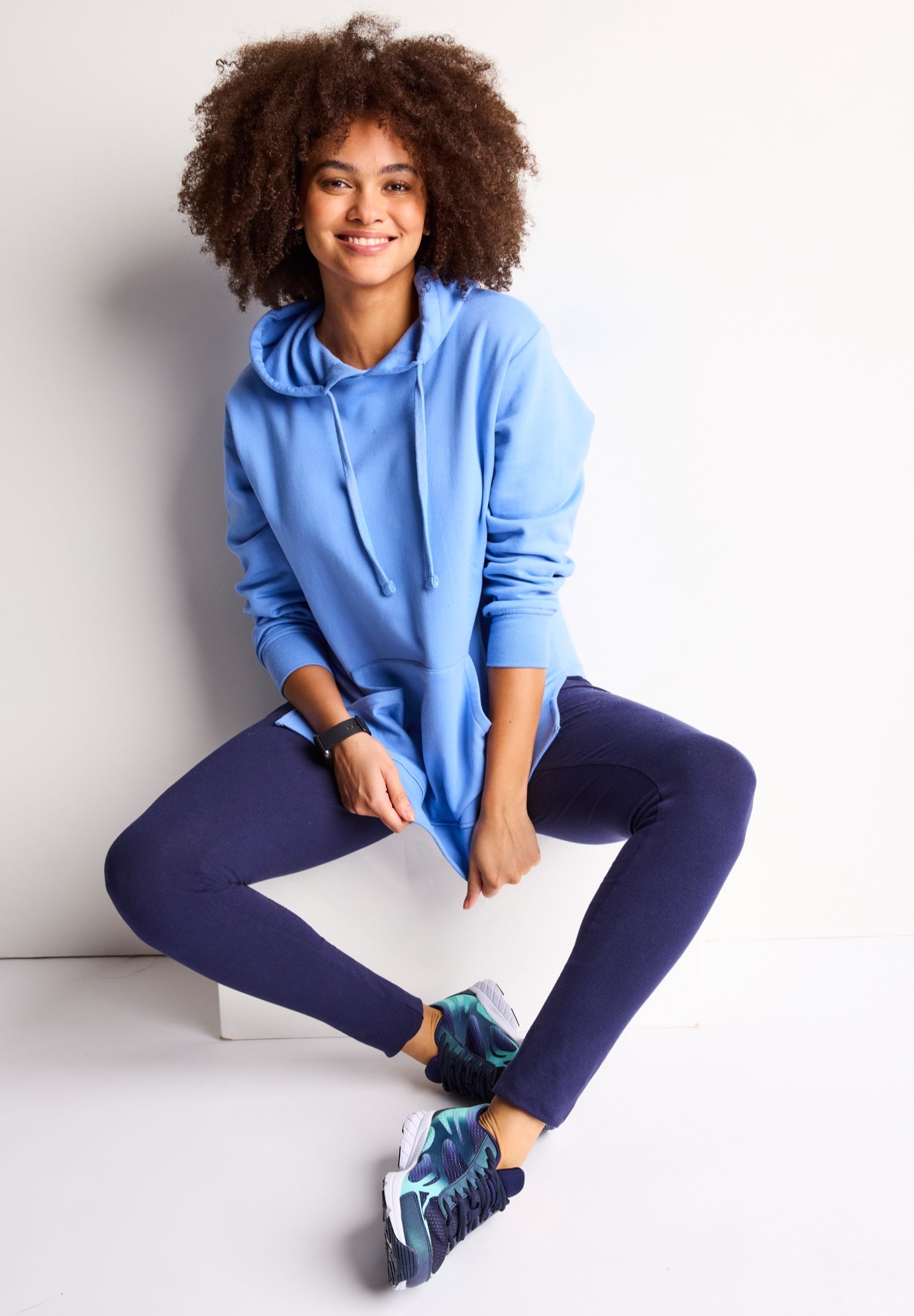 Fleece Hoodie Pocket Sweatshirt image number 1