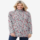 Mockneck Long-Sleeve Tunic image number null