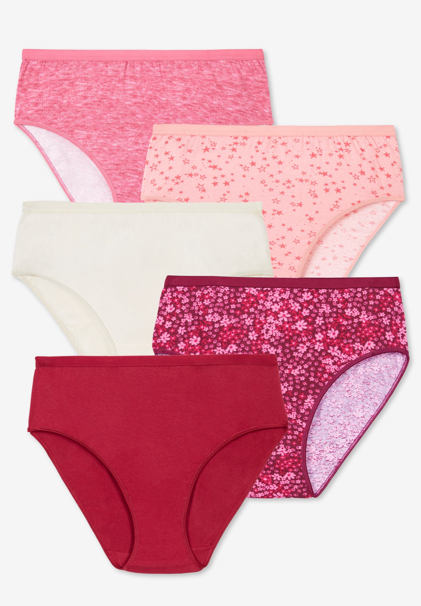 Hi-Cut Cotton Brief 5-Pack image number 0