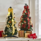 Fully Decorated Pre-Lit 2FT Pop-Up Tabletop Christmas Tree image number null