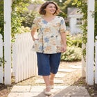 Elbow Tie-Sleeve Tunic image number 3